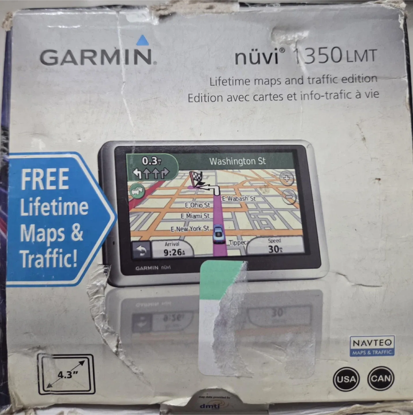 Garmin nüvi 1350LMT GPS Navigator - 4.3 inch