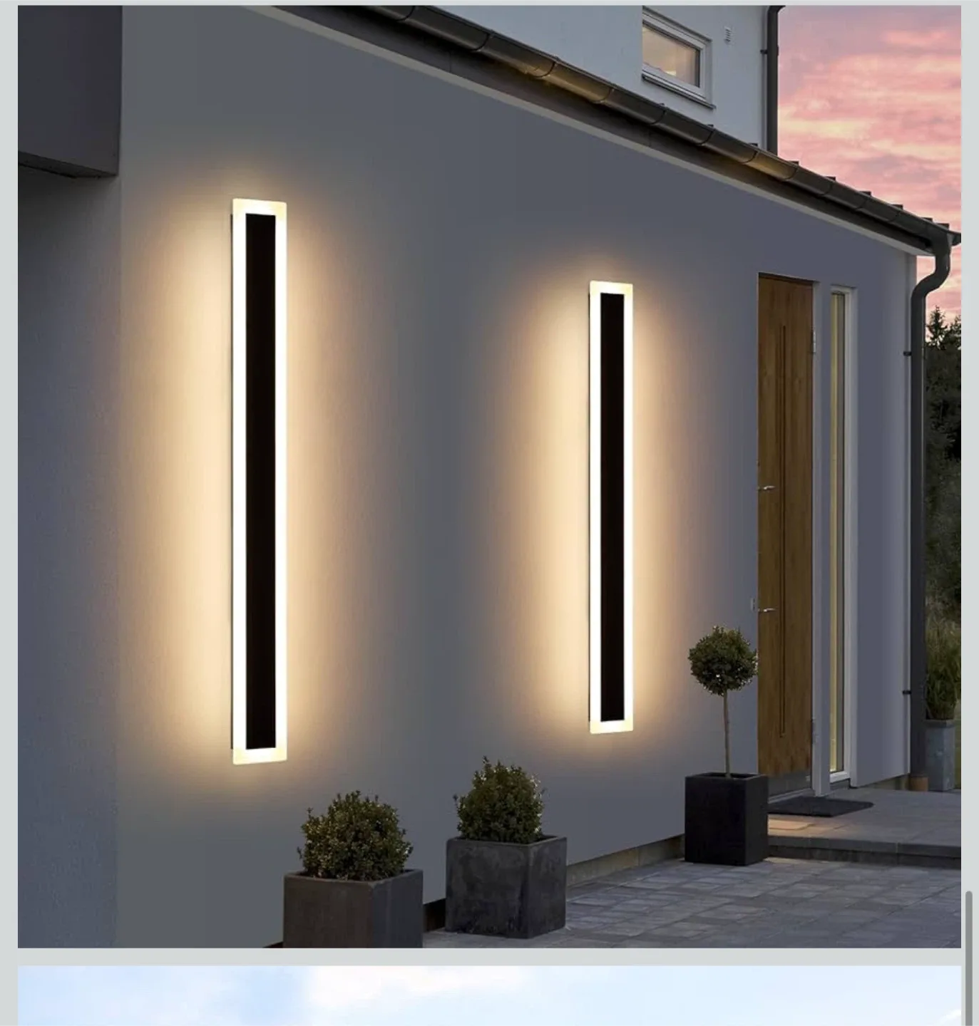 Outdoor LED Wall Light Fixture. 1 available image indicator(5)