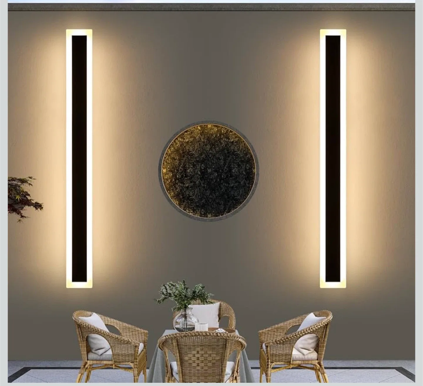 Outdoor LED Wall Light Fixture. 1 available image indicator(6)