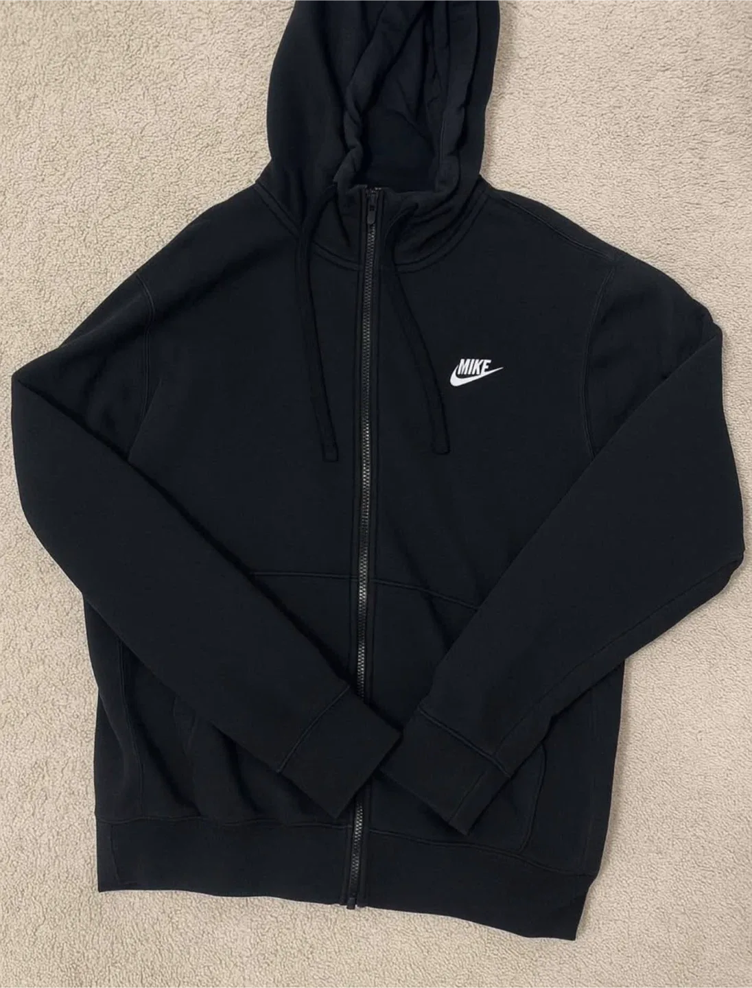 Nike Black Full Zip Hoodie