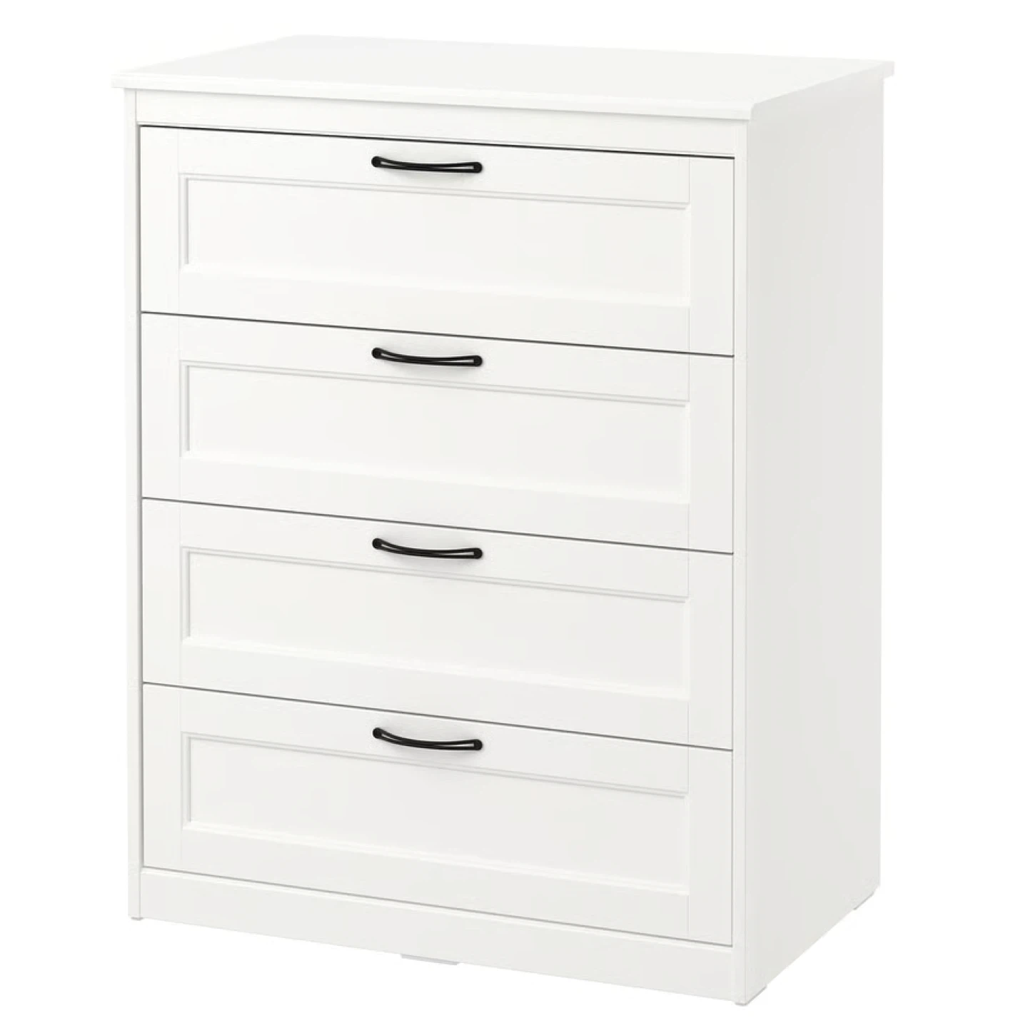 IKEA White 4-Drawer Chest - photo 2