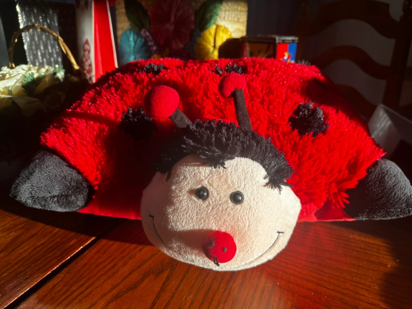 Sleeping Friends Ladybug Pillow Pet