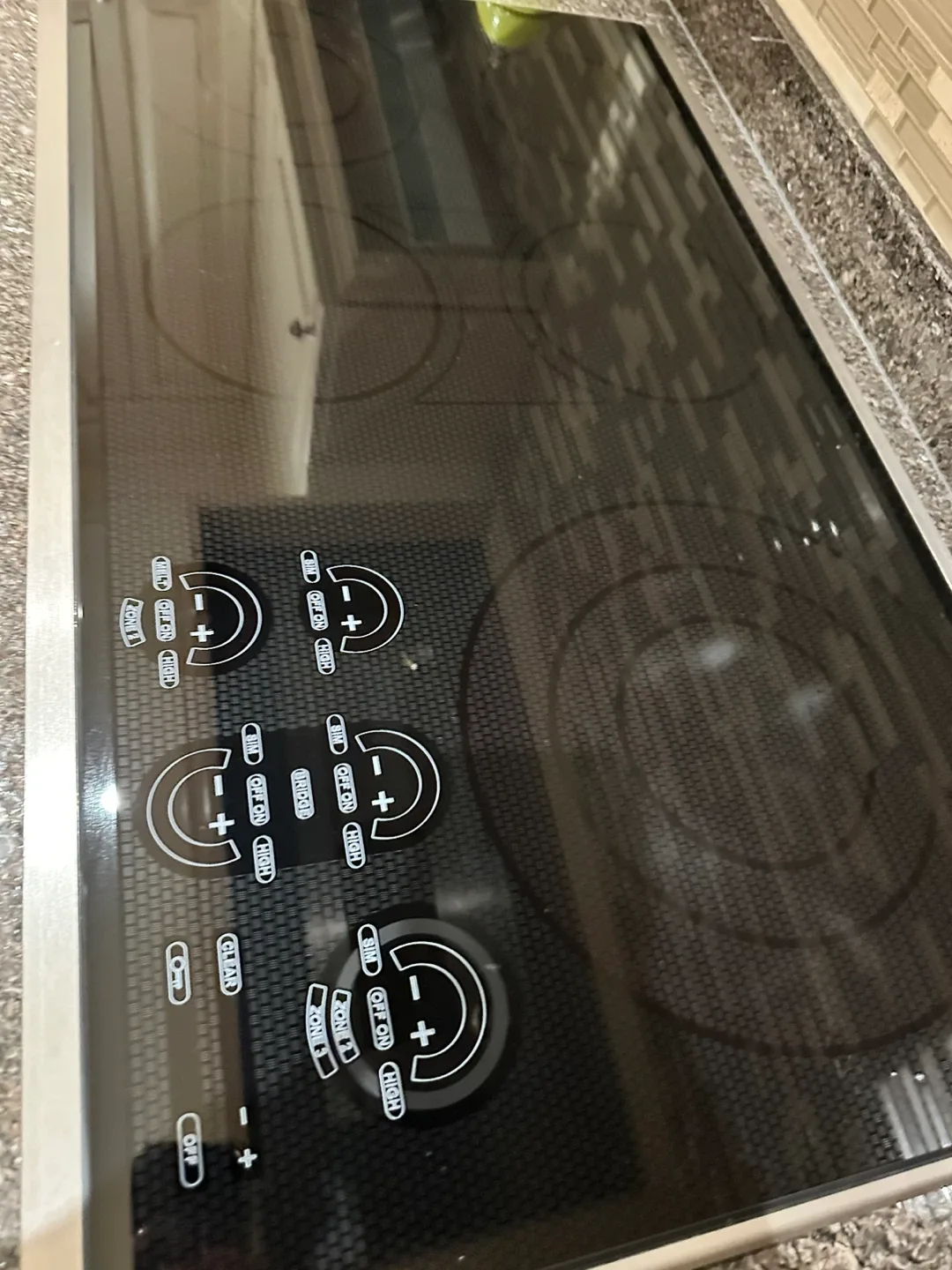 Wolf Electric Cooktop Parts only top piece image indicator(3)