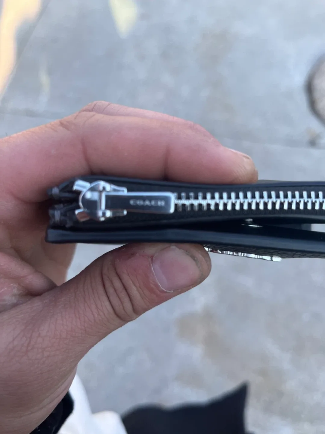 Coach Black Bifold Wallet image indicator(4)