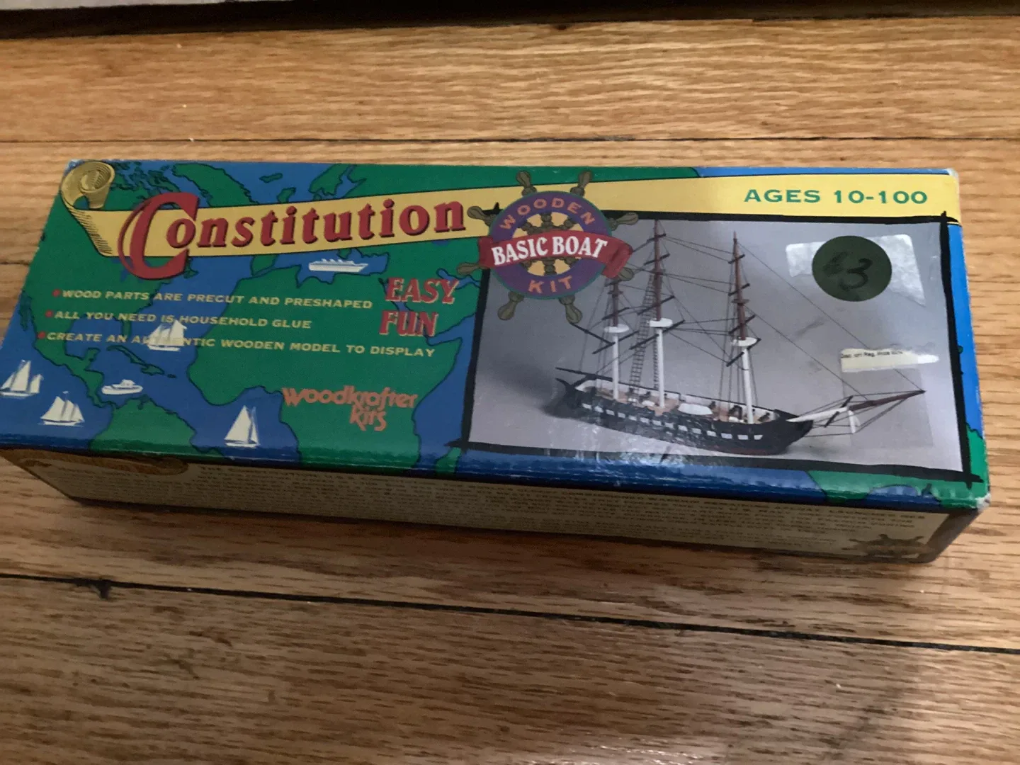 Woodkrafte Constitution Wooden Boat Kit