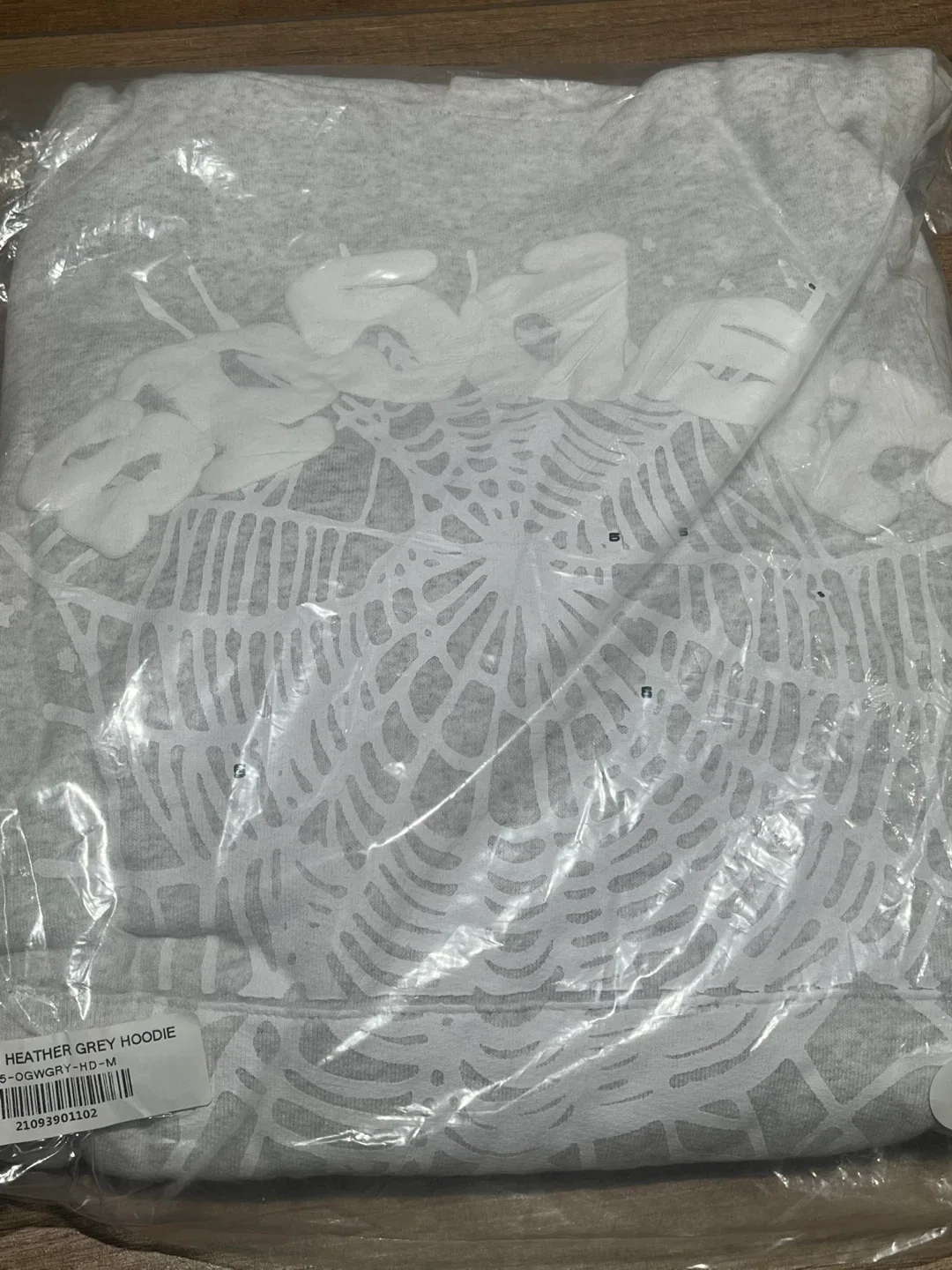 Sp5der Gray OG Web Hoodie image indicator(2)