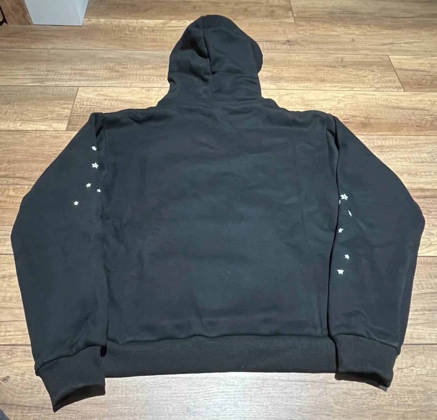 Sp5der Black OG Web Hoodie (Small,Large) image indicator(2)