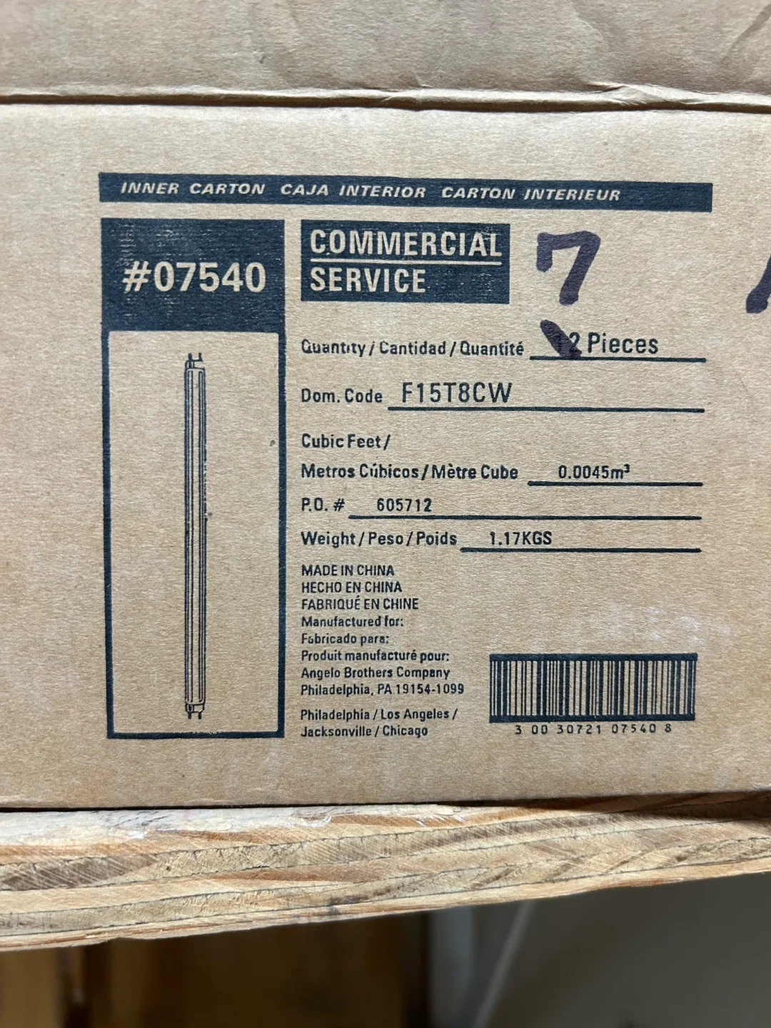 7 Brand new 15 Watt F15T8CW Light Tube image indicator(3)