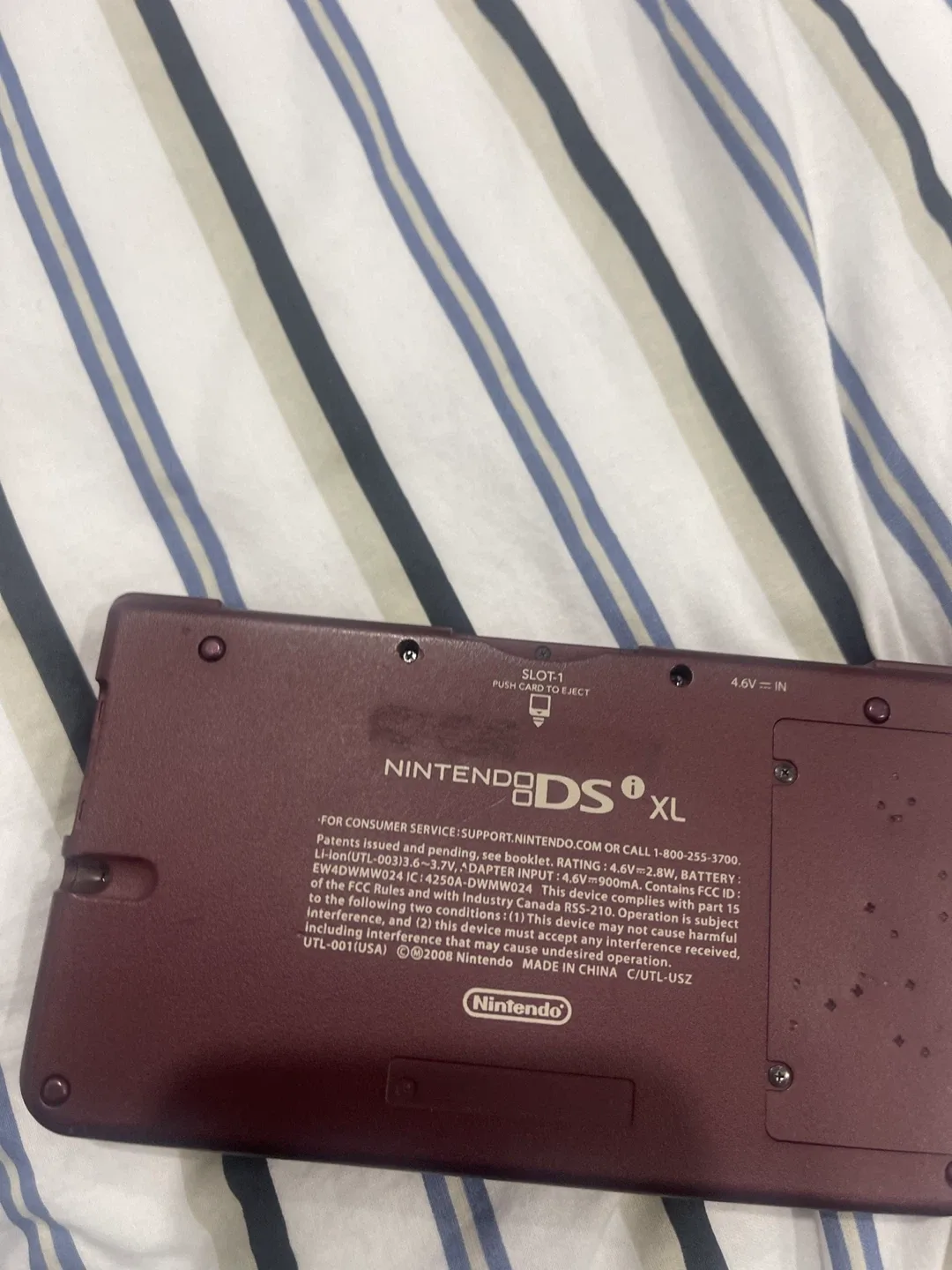 Nintendo DS XL - Burgundy image indicator(5)
