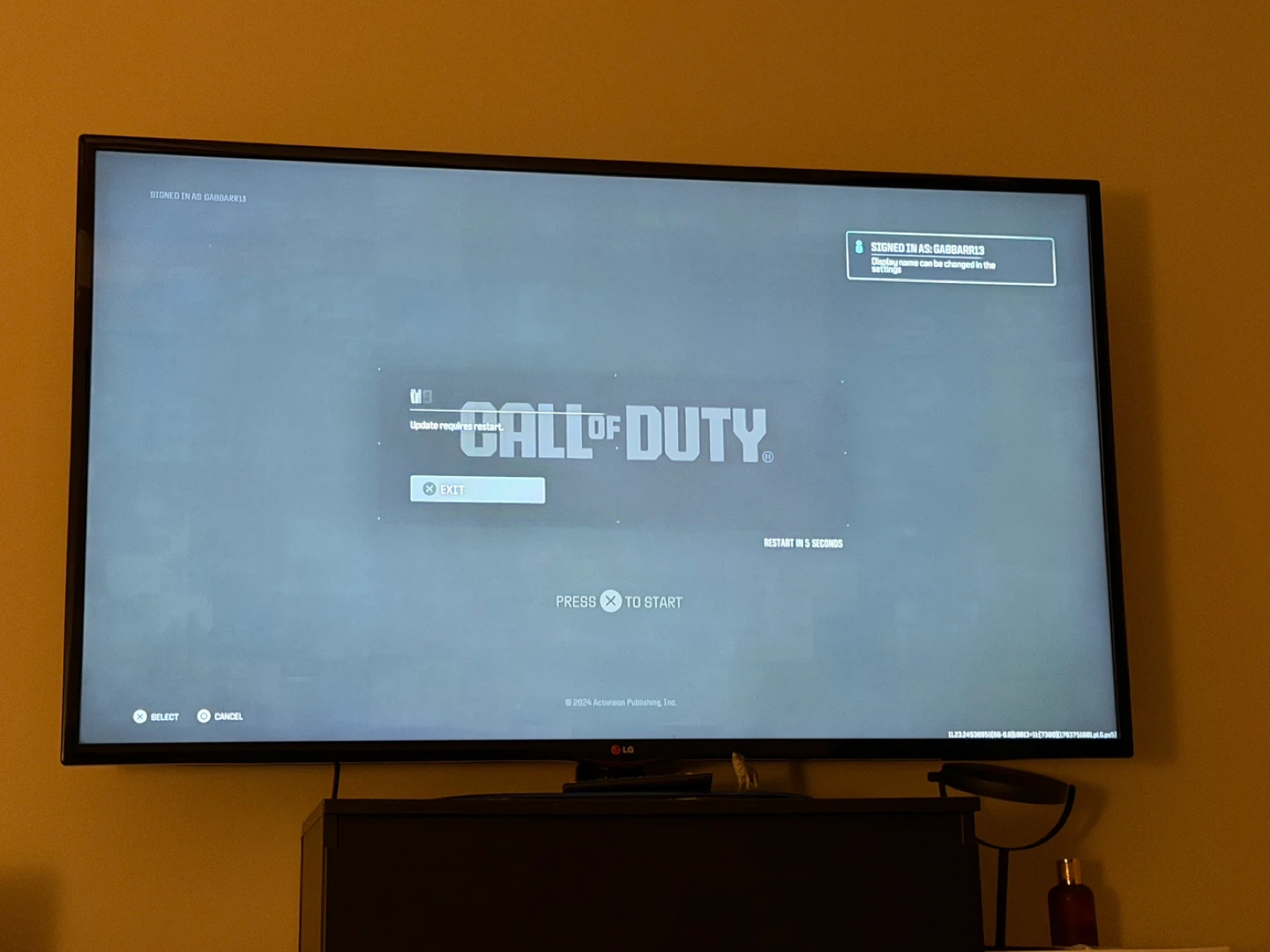 LG TV 55 inch