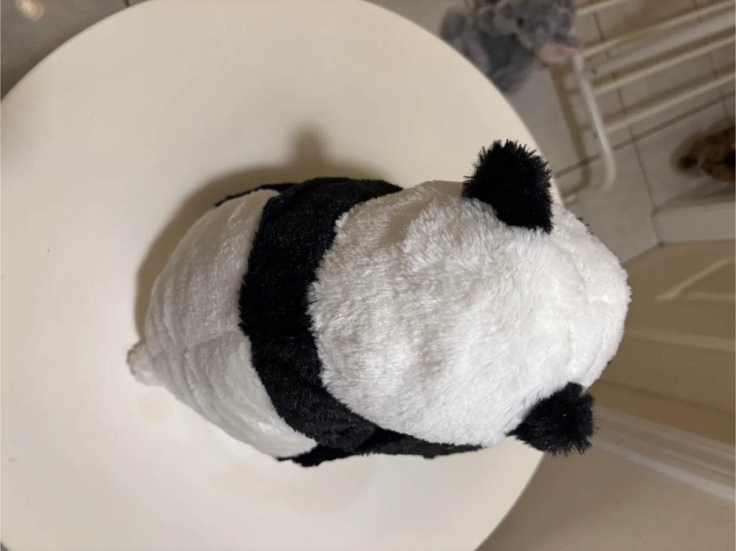 🐼 🐘 Soft Plush Panda & Rattle Elephant - 15” Each! image indicator(6)