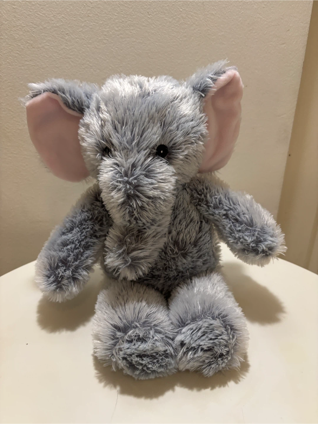 🐼 🐘 Soft Plush Panda & Rattle Elephant - 15” Each! - photo 4