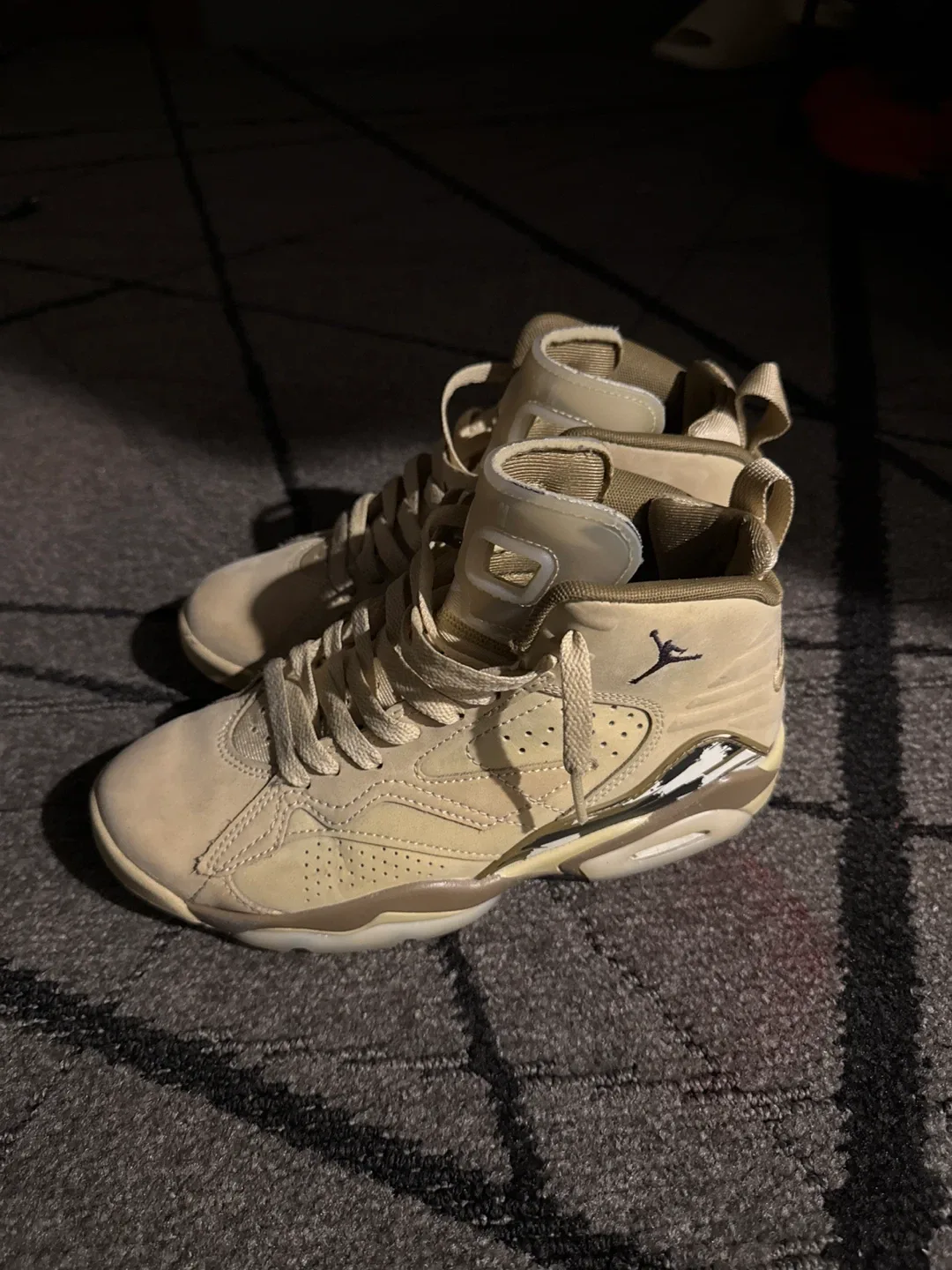 Jordan 6 Rings Shoes, Beige