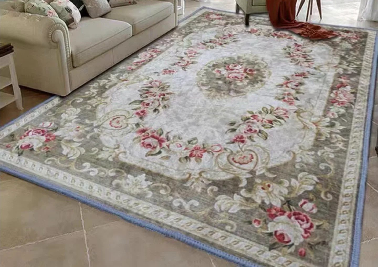 Floral Area Rug