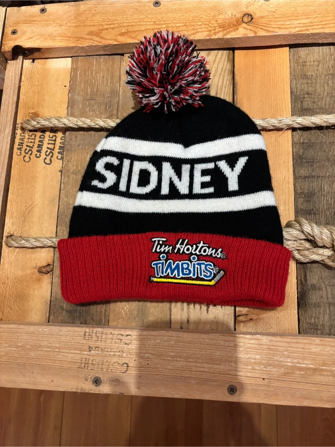 🏒 Crosby “Tim Hortons Timbits” Toque (Limited Edition)