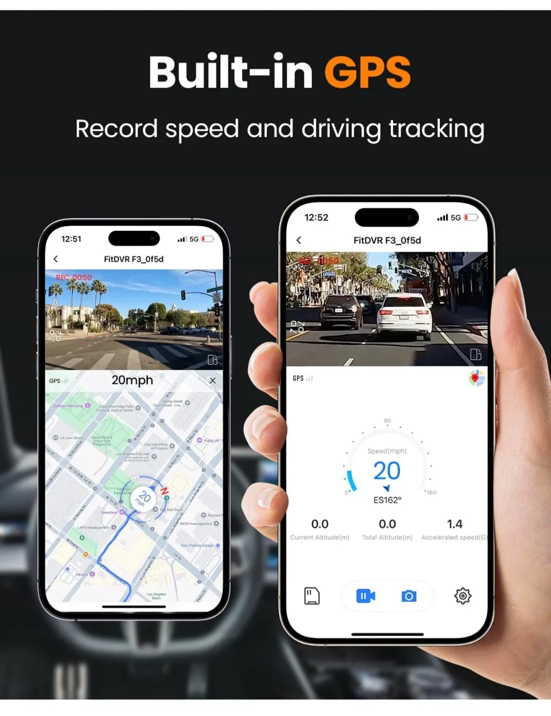 FitDVR F3 4K Dash Cam - Brand New! image indicator(4)