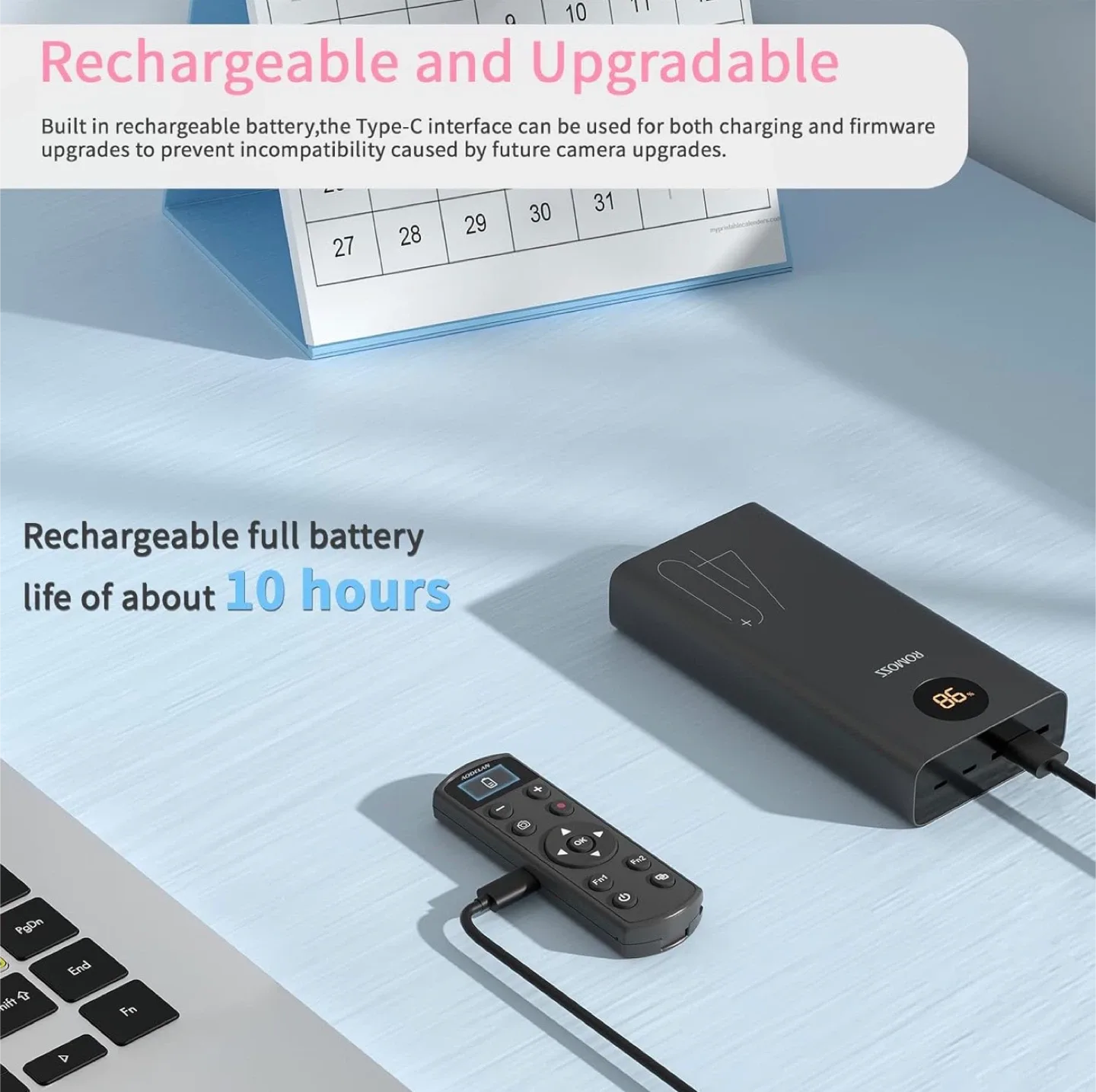 AODELAN Wireless Camera Remote Control for Nikon image indicator(7)