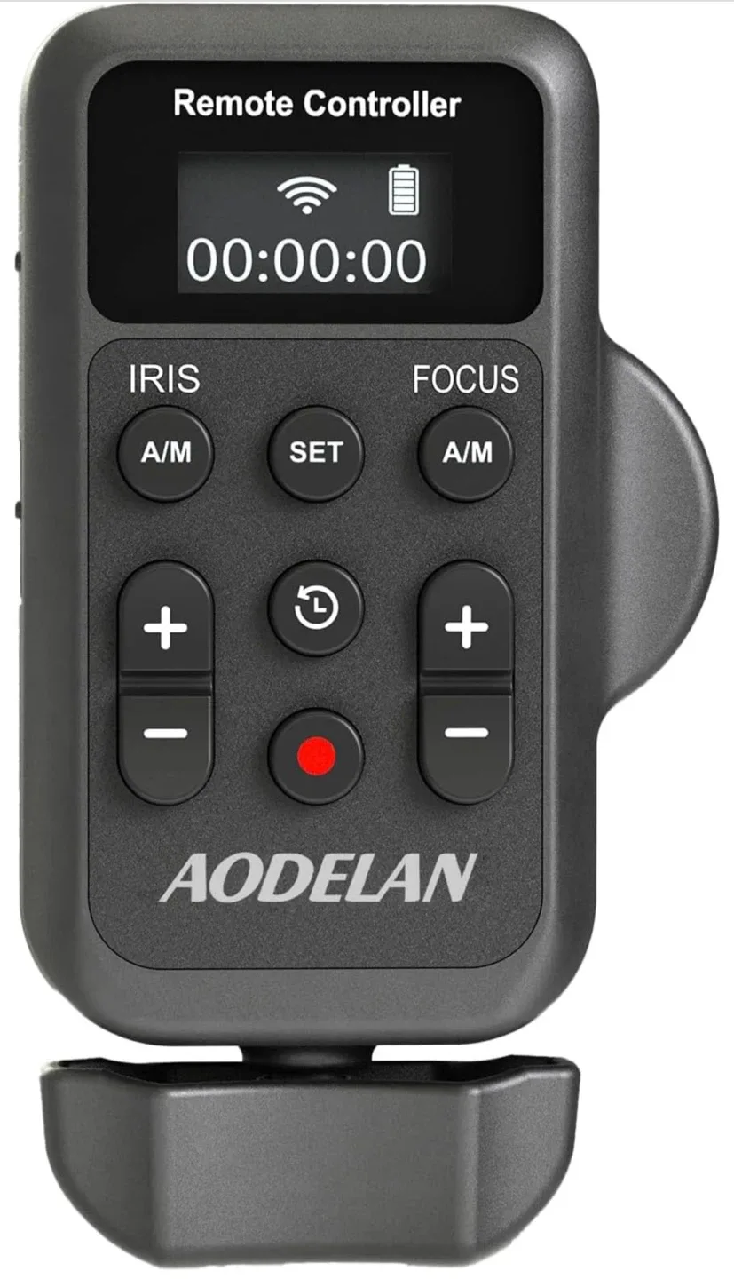 AODELAN Wireless Zoom Controller for Canon/Camcorder image indicator(5)