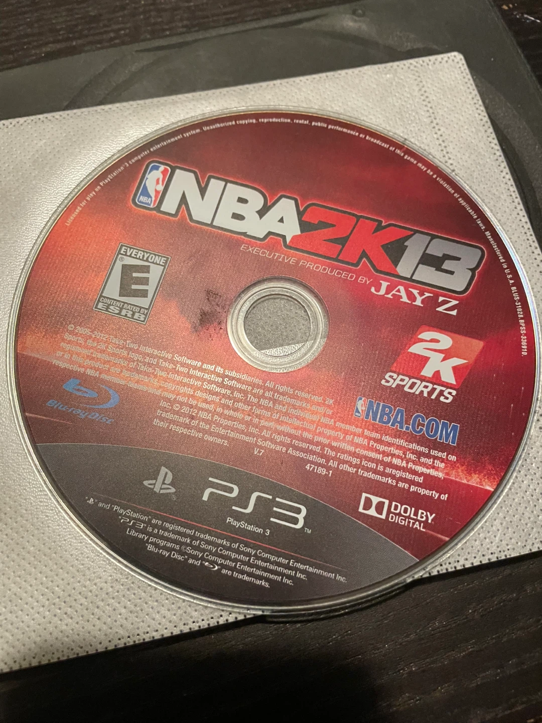 PS3 7 Games bundle NBA 2K13, GTA V, Call of Duty Black Ops - photo 4