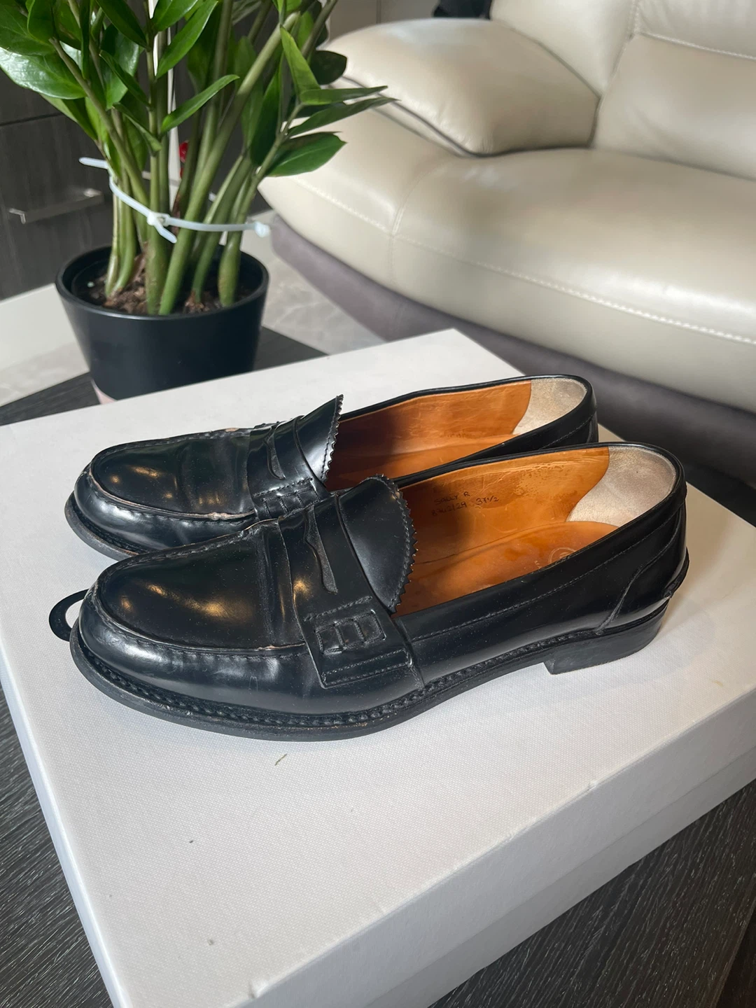 Church's Pembrey Leather Penny Loafers, Size 38 - photo 2