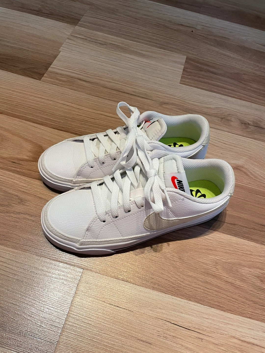 Nike Court Legacy White Sneakers - Size 6 - photo 2