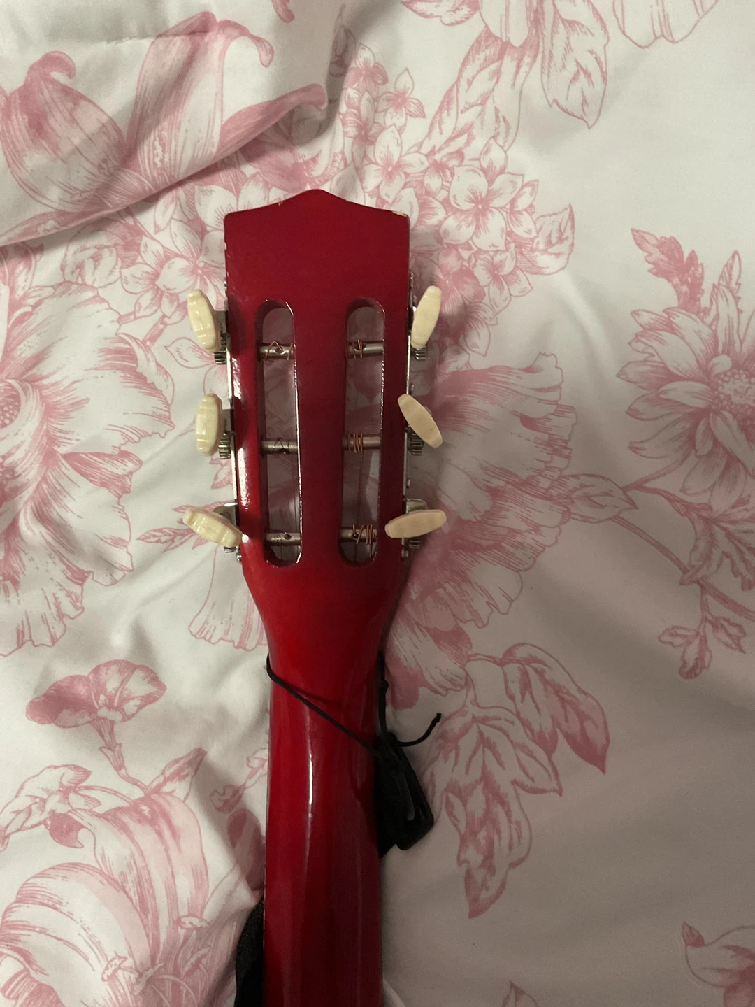 Acoustic Guitar - Red & Beige - photo 5