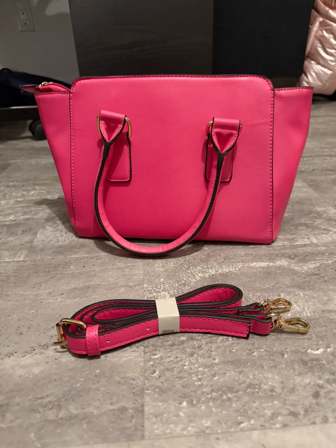 Call It Spring Pink Satchel Bag image indicator(2)
