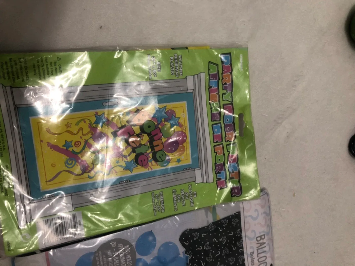 Party Door Decor  poster - New in Package image indicator(3)