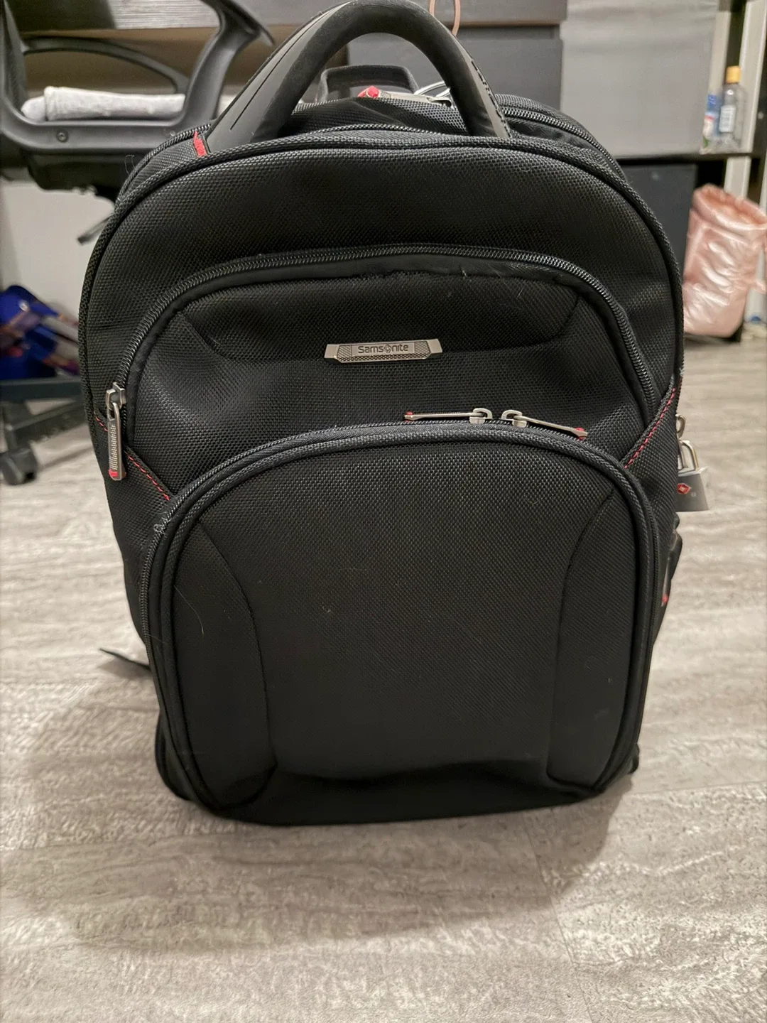 Samsonite Black Backpack - Air Channel System
