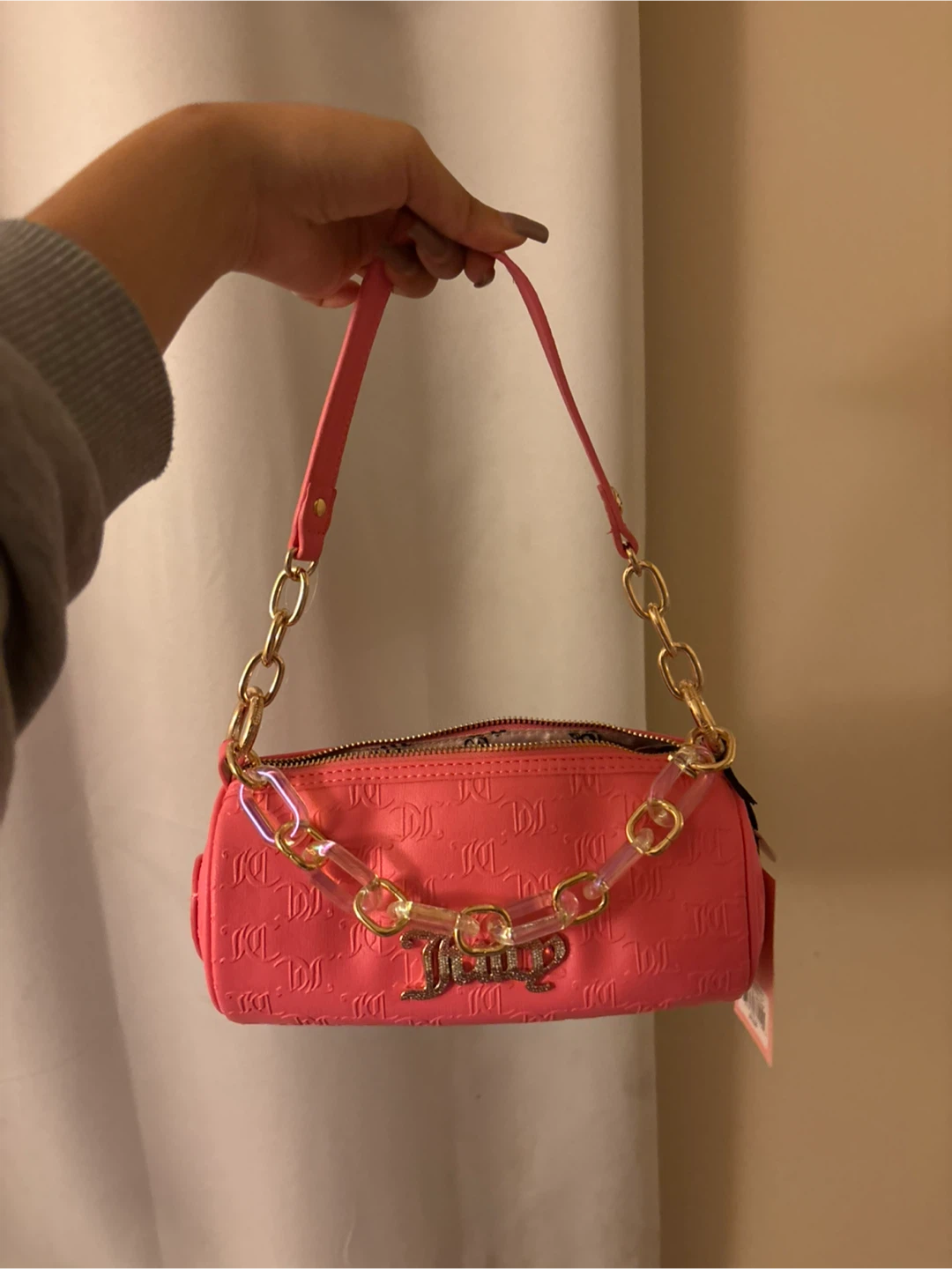 #cleanout New with tags Juicy Couture Pink Barrel Bag