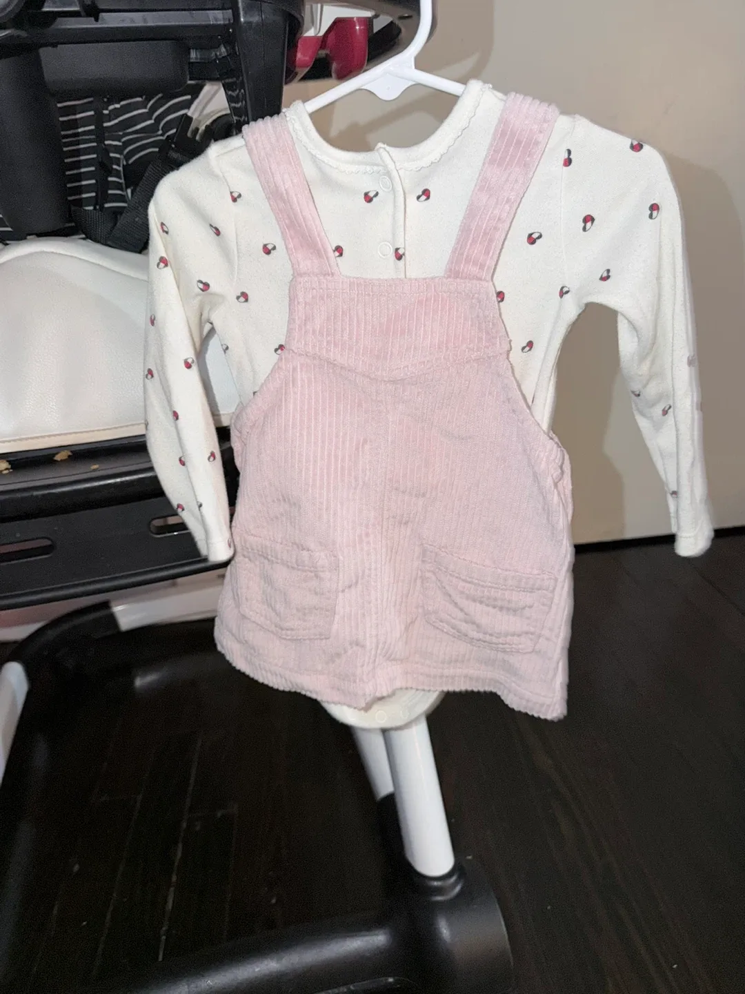 Tommy Hilfiger Baby Outfit - Pink Corduroy Dress image indicator(2)