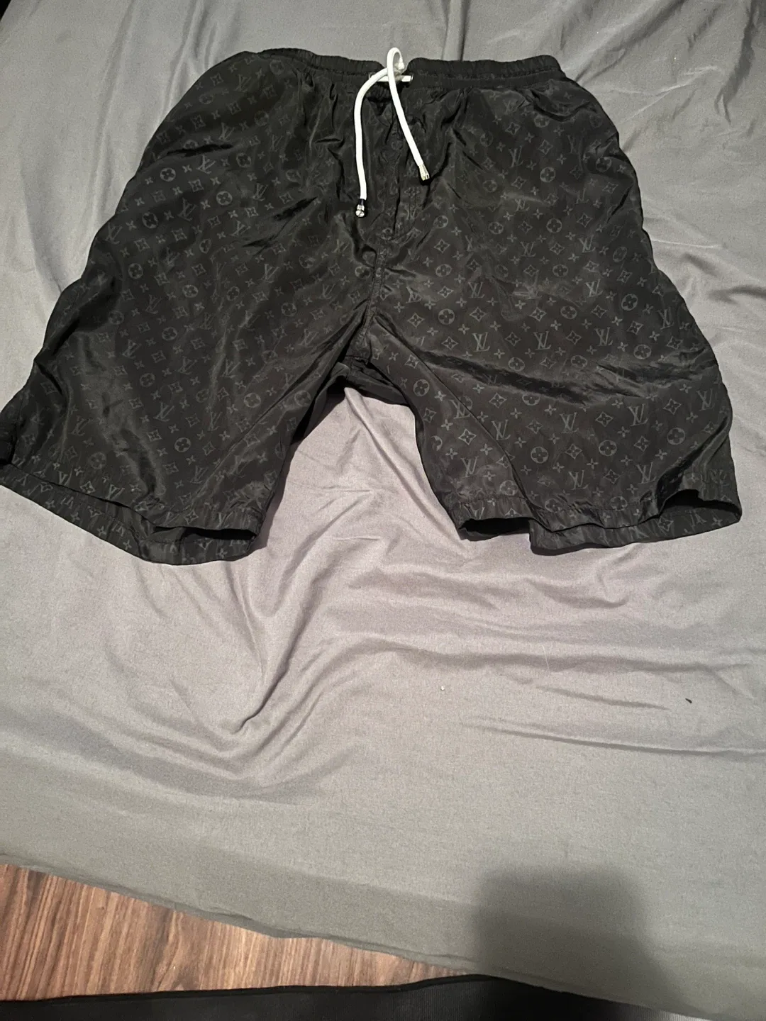 Louis Vuitton Black Swim Shorts - Size M