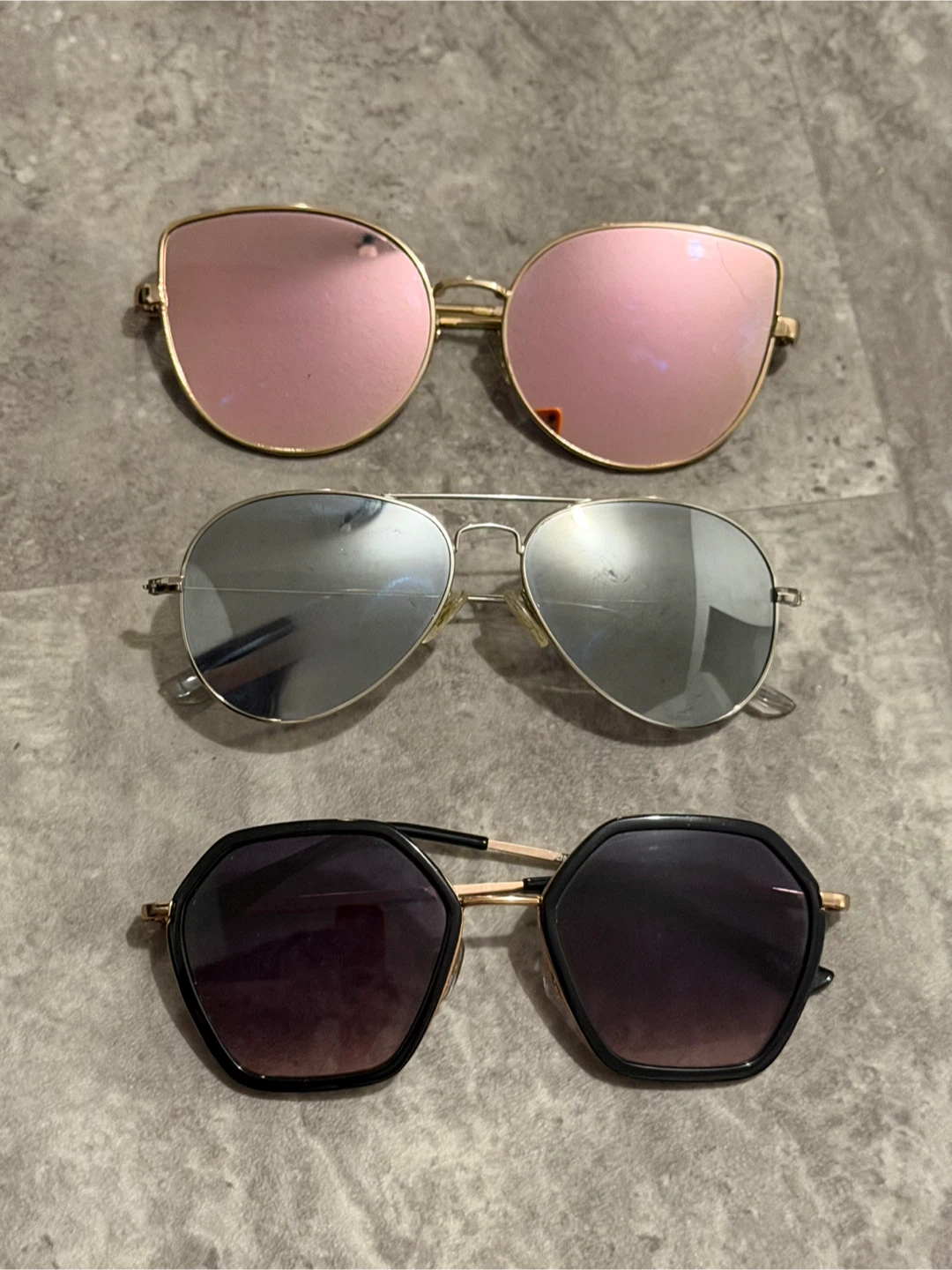 Sunglasses - 3 Pairs