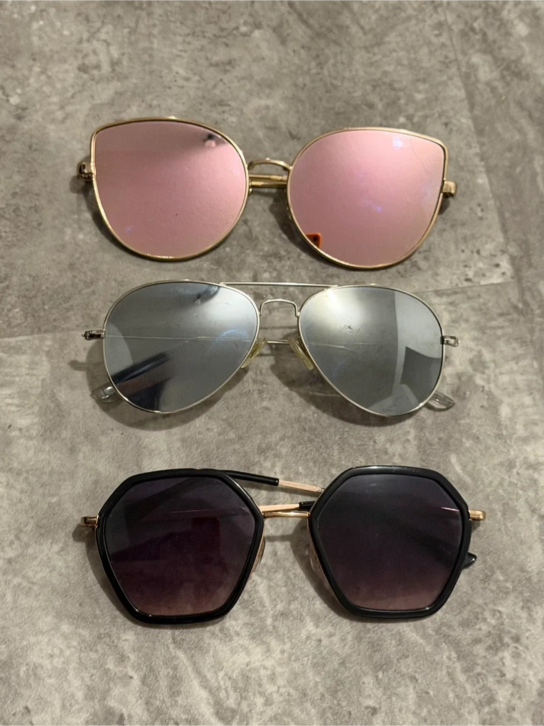 Sunglasses - 3 Pairs
