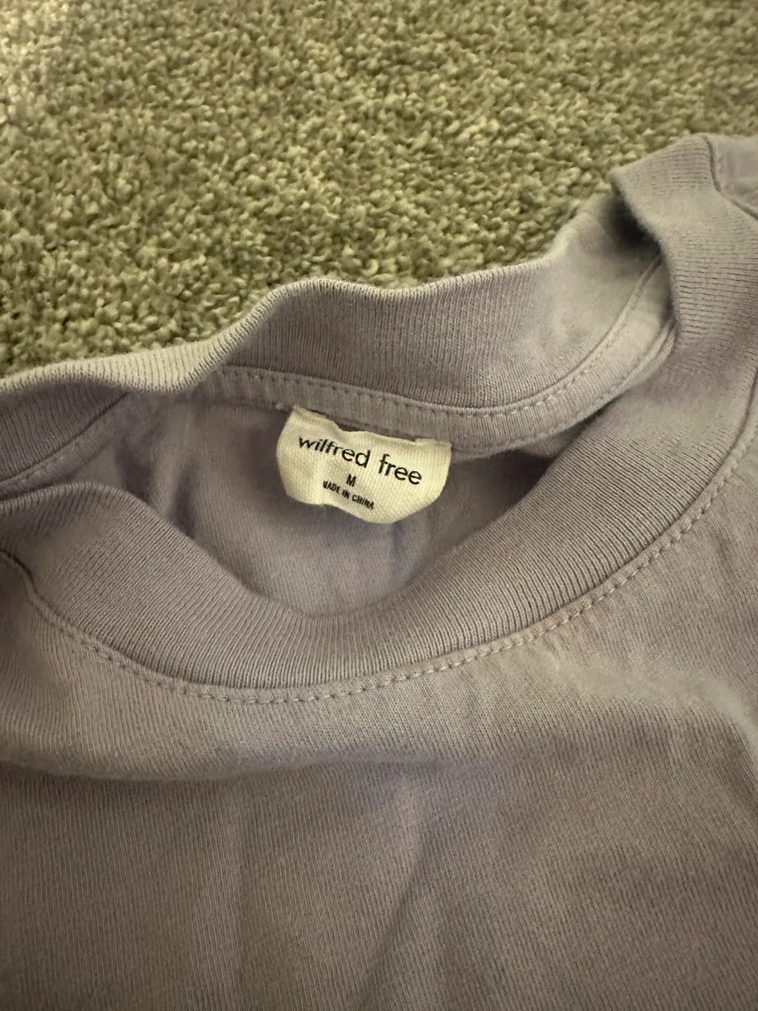 Aritzia Purple Crop Top image indicator(2)