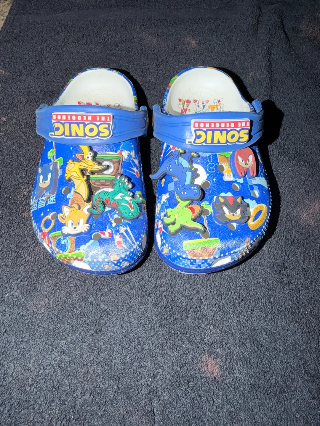 Crocs Sonic the Hedgehog Blue Clogs