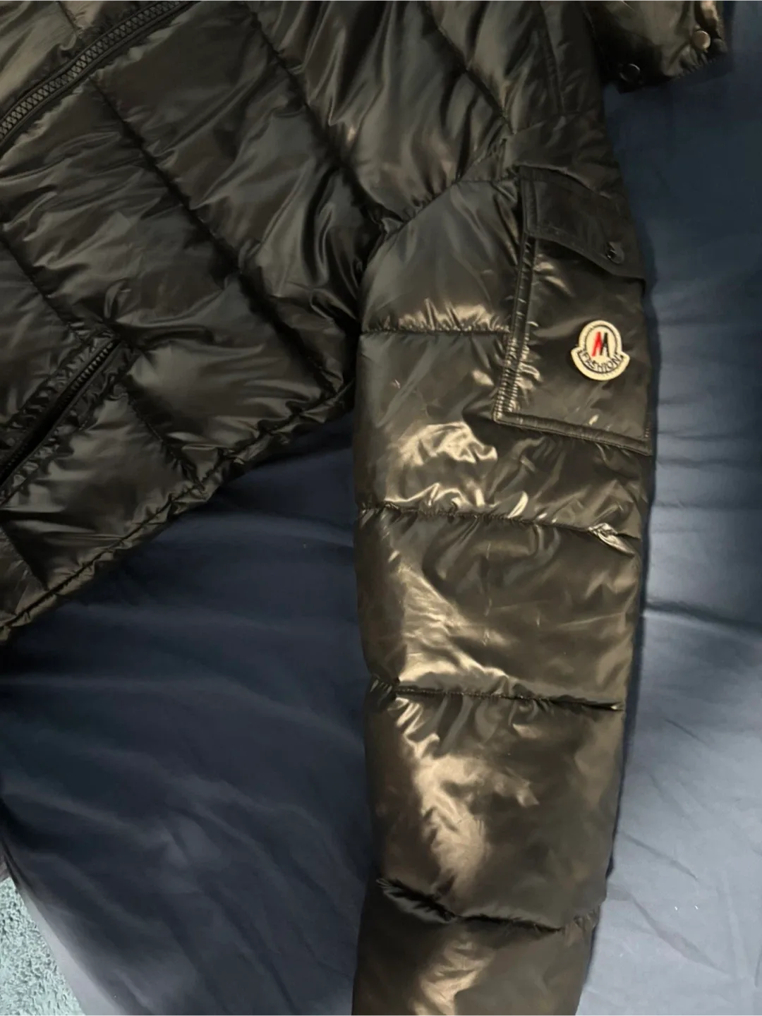 Moncler Black Puffer Jacket image indicator(3)