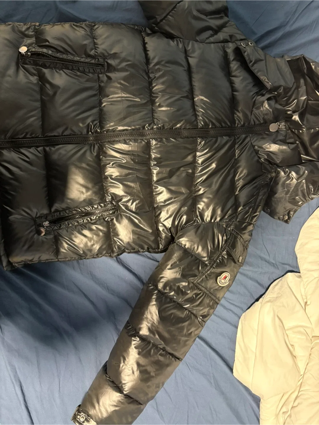 Moncler Black Puffer Jacket