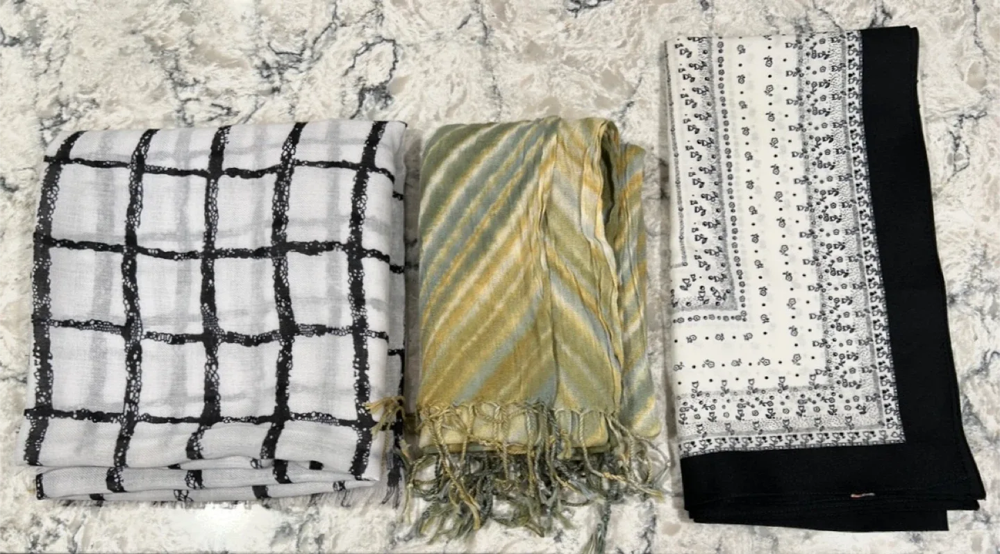 Collection of women’s Scarves ($10 each)