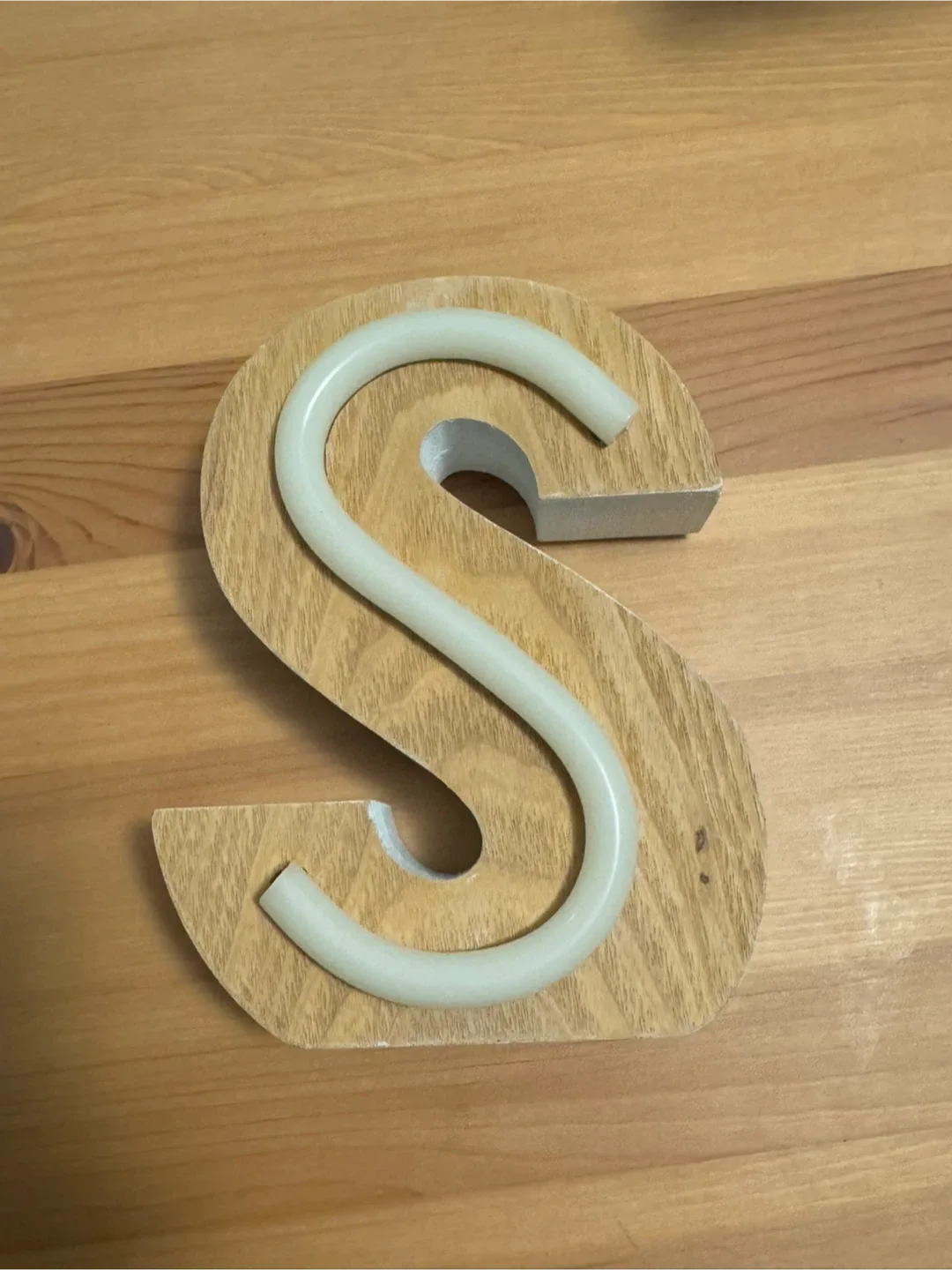 Decorative Letter S Light