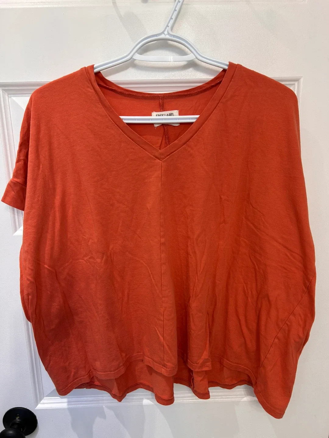 Free Label Spiced Peach Morgan Tee - Size S