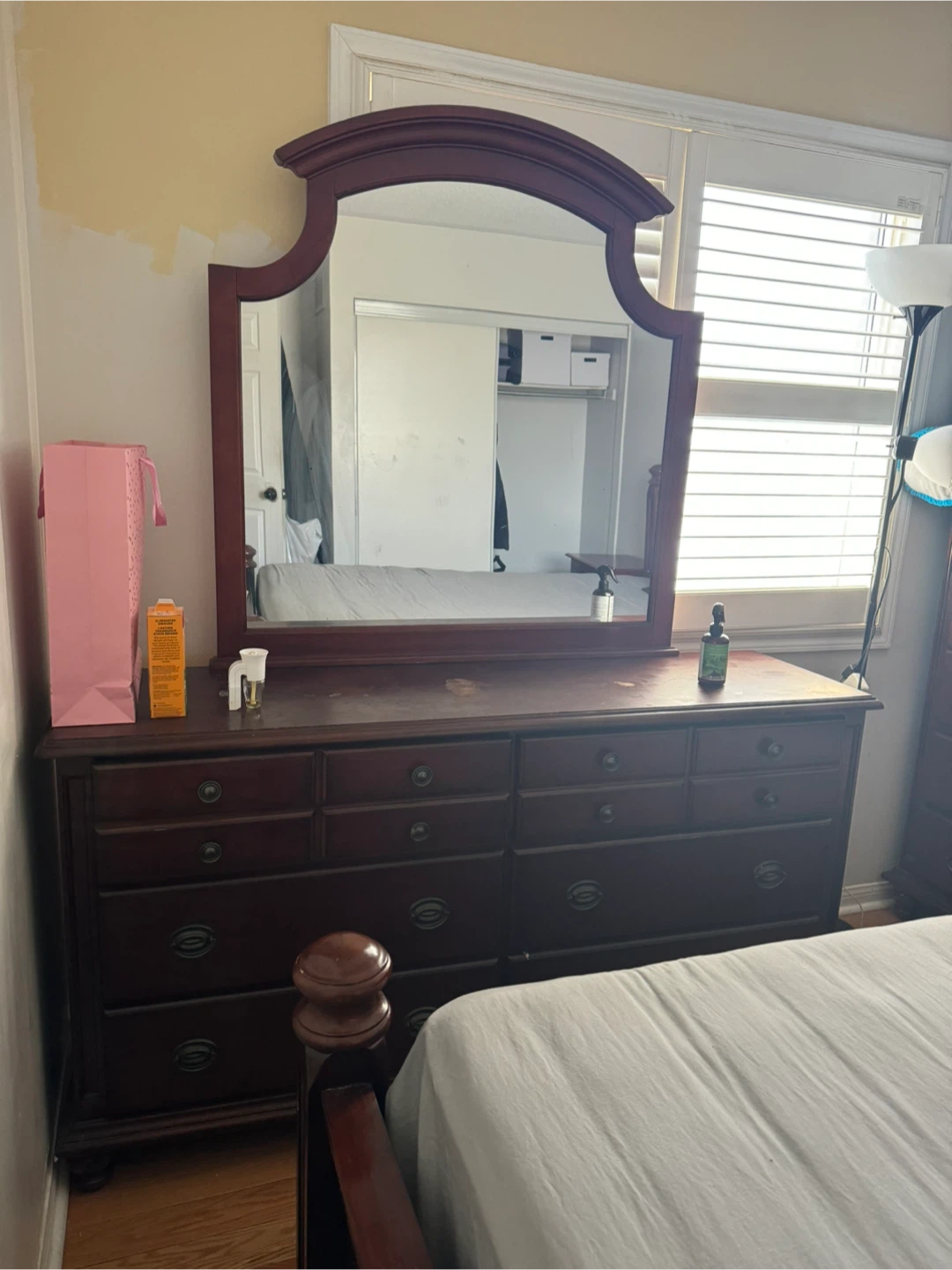 Bedroom Set - Dresser, Mirror, Chest, Nightstand - photo 2