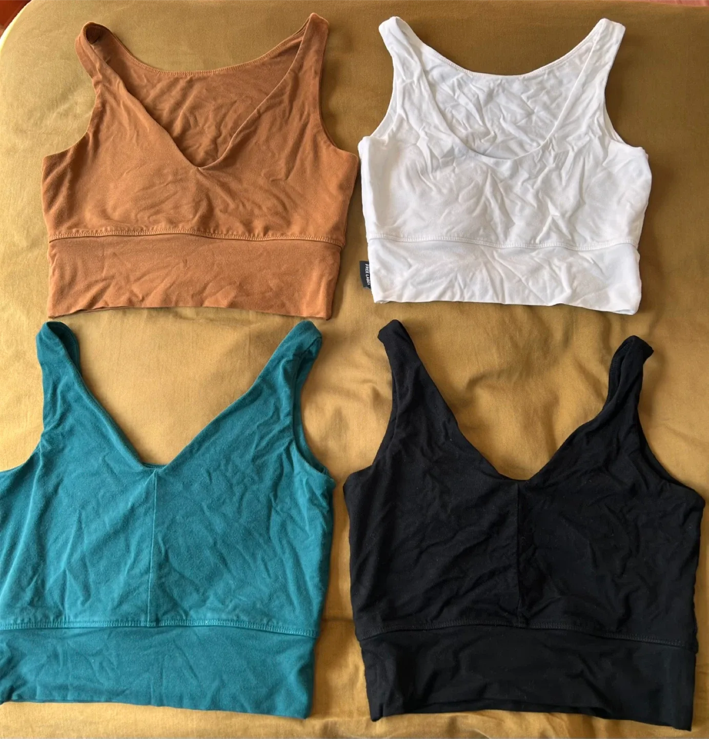 Free Label Set - Sports Bras & Jumpsuit, Size S