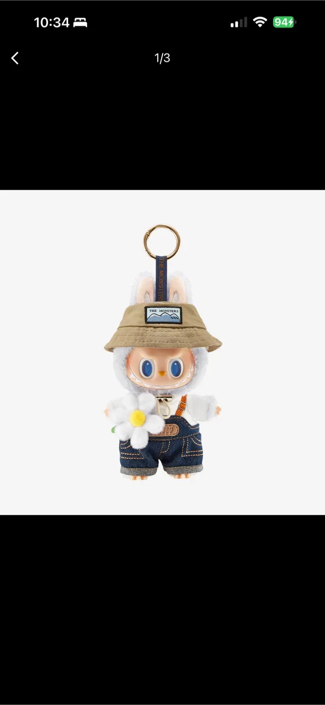 Pop Mart The Monsters Fall in Wild Vinyl Plush Doll Pendant image indicator(4)