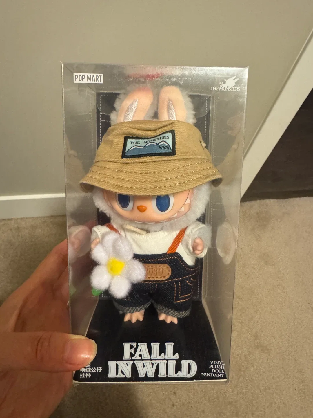 Pop Mart The Monsters Fall in Wild Vinyl Plush Doll Pendant