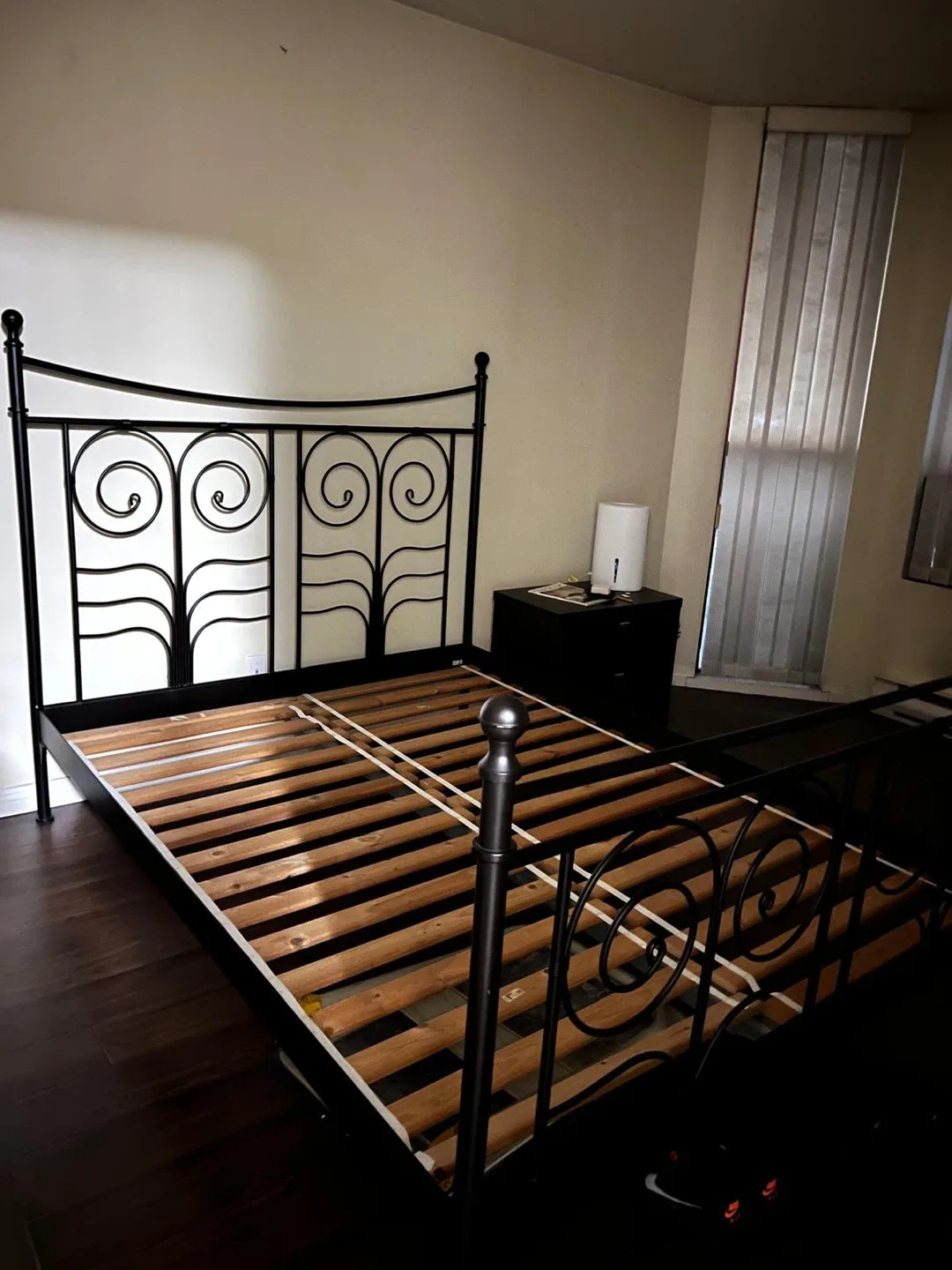 Black Metal Bed Frame