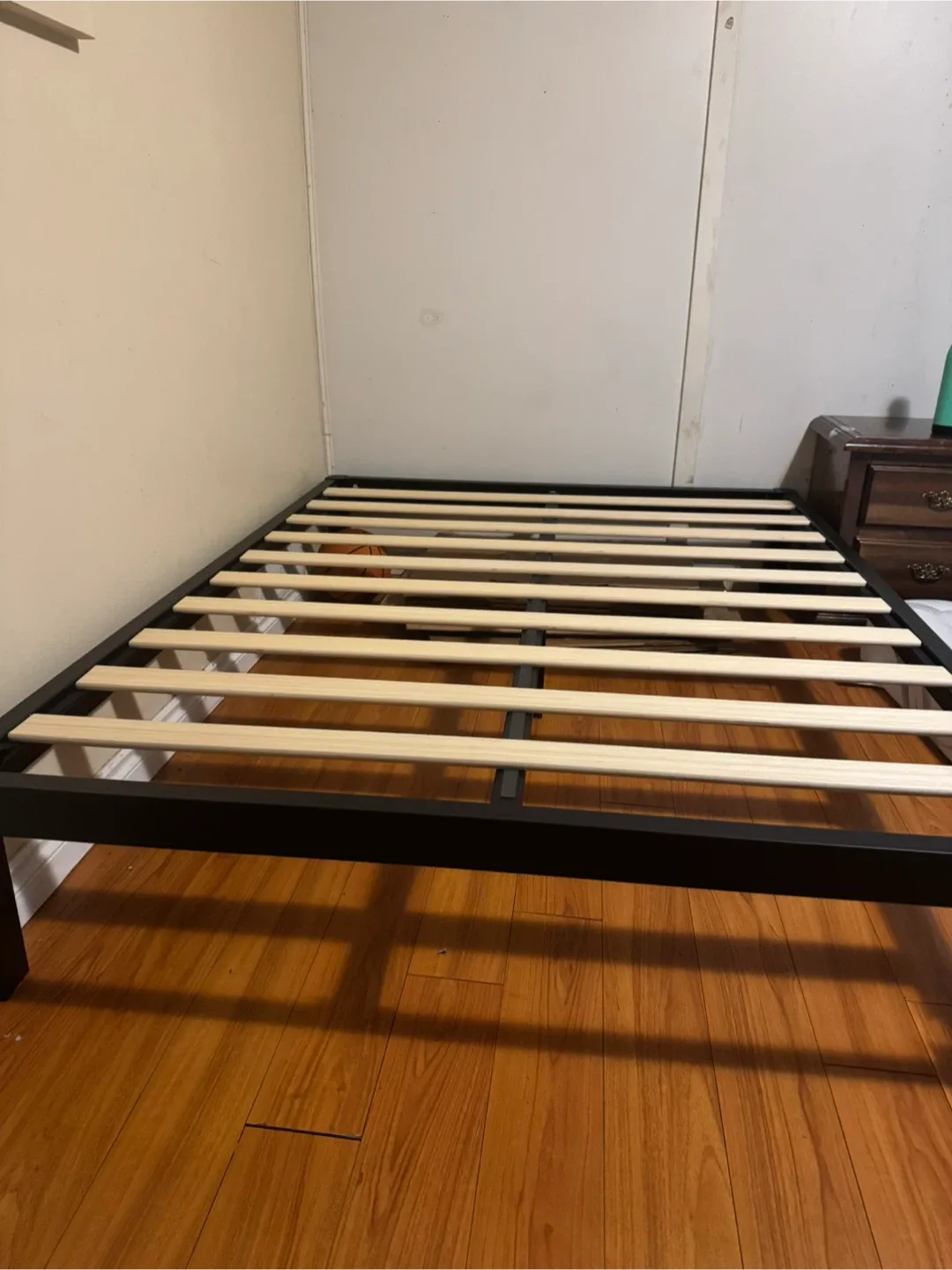 Black Metal Bed Frame - Good Condition image indicator(3)