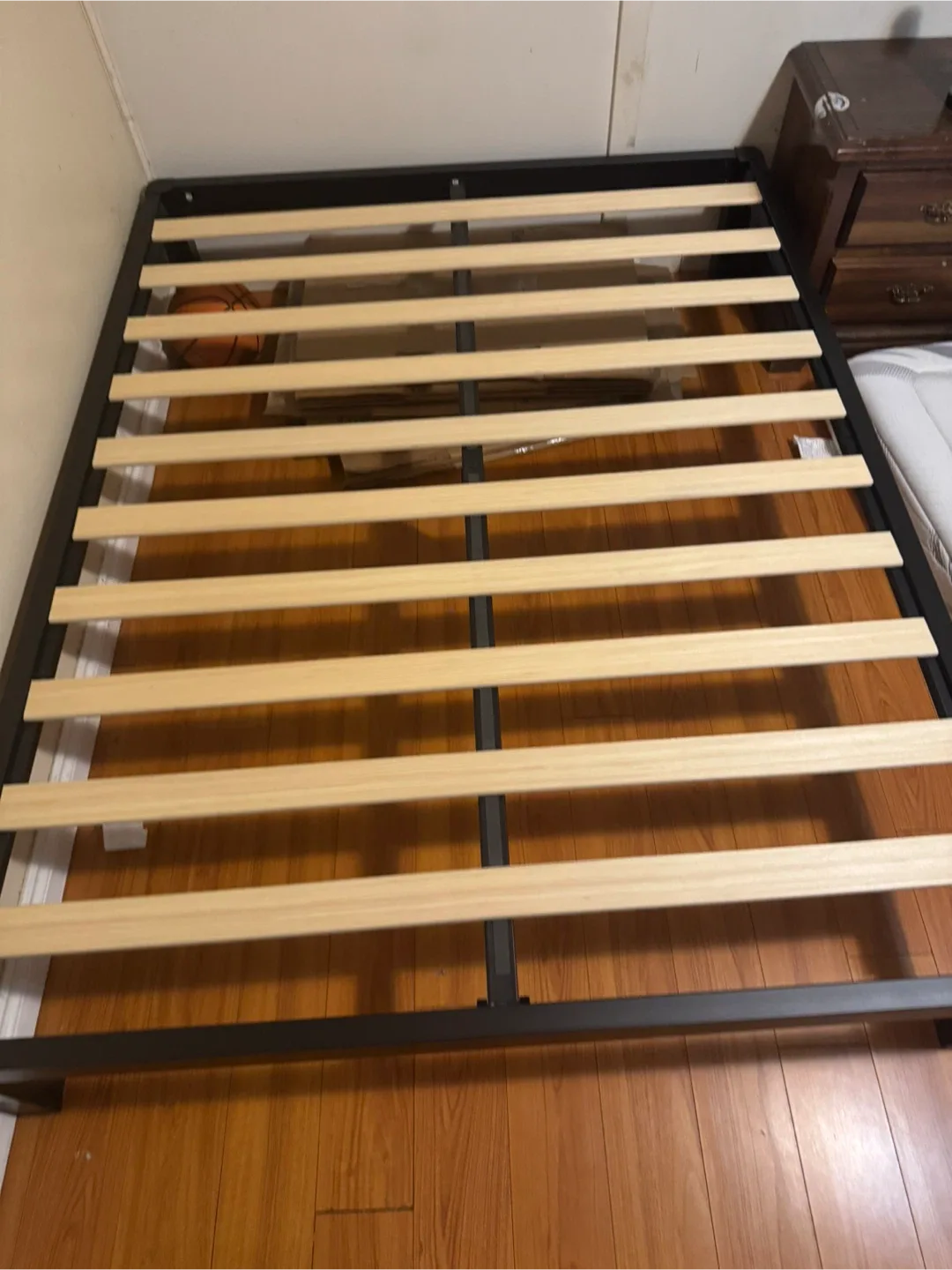 Black Metal Bed Frame - Good Condition