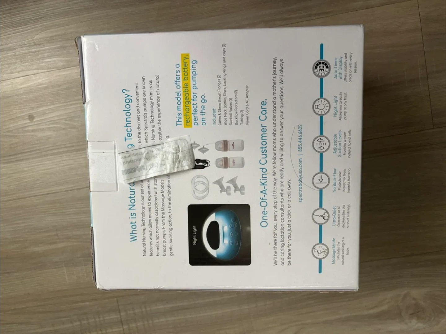 Spectra S1 Plus Premier Rechargeable Breast Pump image indicator(3)