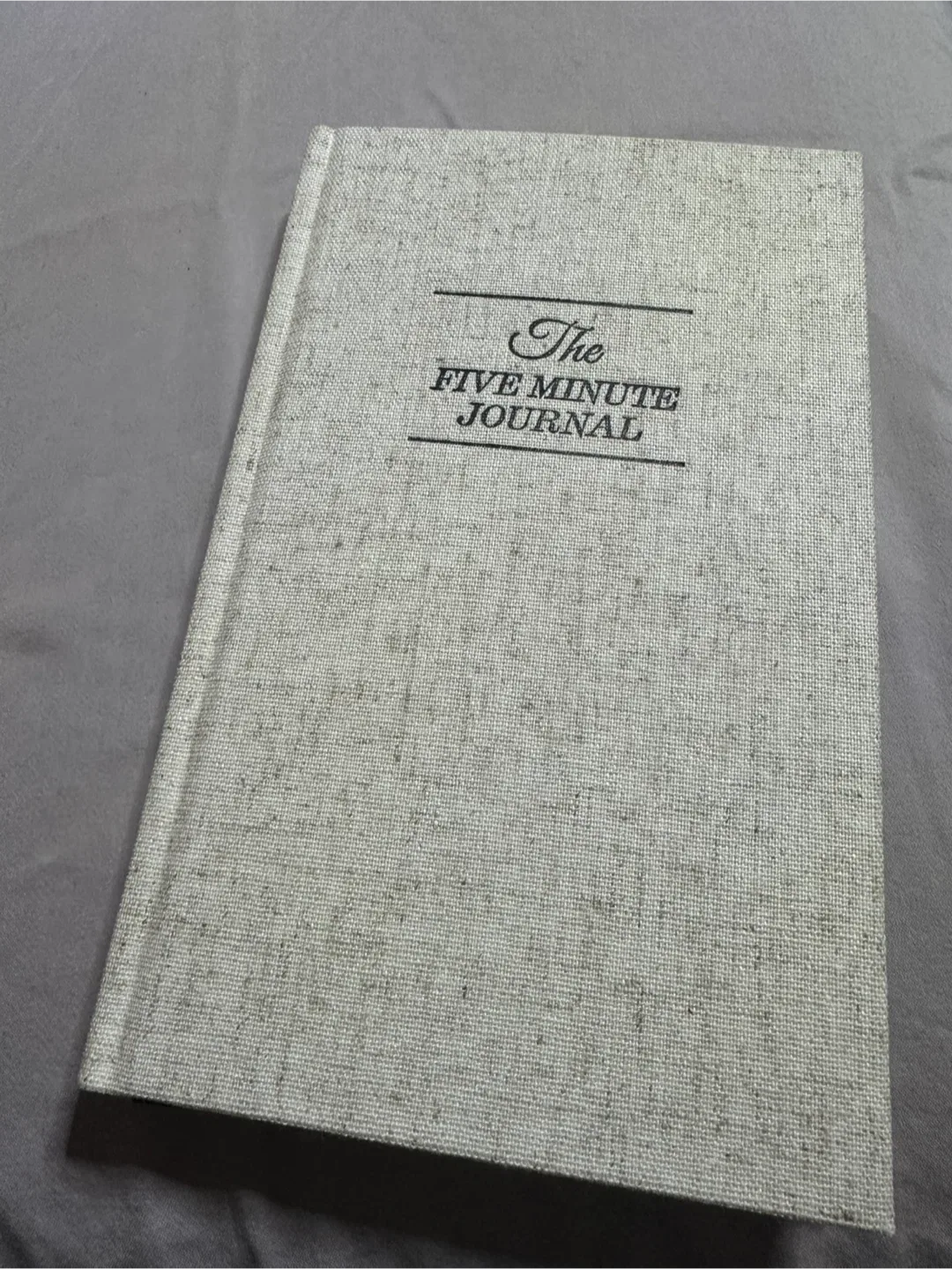 The Five Minute Journal - Original Linen